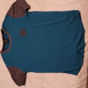 ZooYork Men's SMALL T-Shirt Teal/Gray